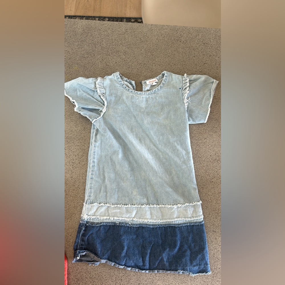 Denim dress for girls good condition